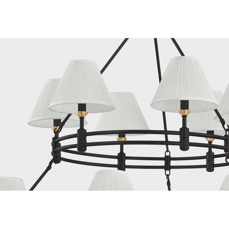 Hudson Valley Lighting MDS1802 Howard 15 Light 50" Wide Chandelier