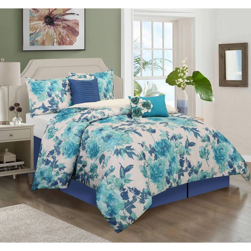 Nanshing Flor Springs 6-Piece Comforter Set
