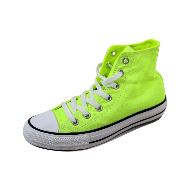neon yellow chuck taylors