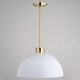 preview thumbnail 12 of 11, Devon 1L LED Compatible Mid-Century Modern Pendant Light