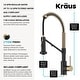 preview thumbnail 57 of 158, Kraus Bolden 2-Function 1-Handle Commercial Pulldown Kitchen Faucet