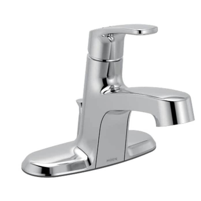 Moen L640570 Chateau 1.2 GPM Centerset Bathroom Faucet with Pop-Up - Polished Chrome