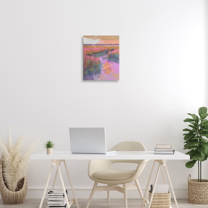 Stupell Autumnal Marsh Landscape Canvas Wall Art Design By Arlington Prints