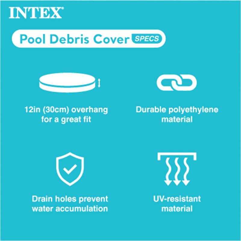 Intex Easy Set 10' x 30" Round Inflatable Above Ground Swimming Pool with Cover - 18.9