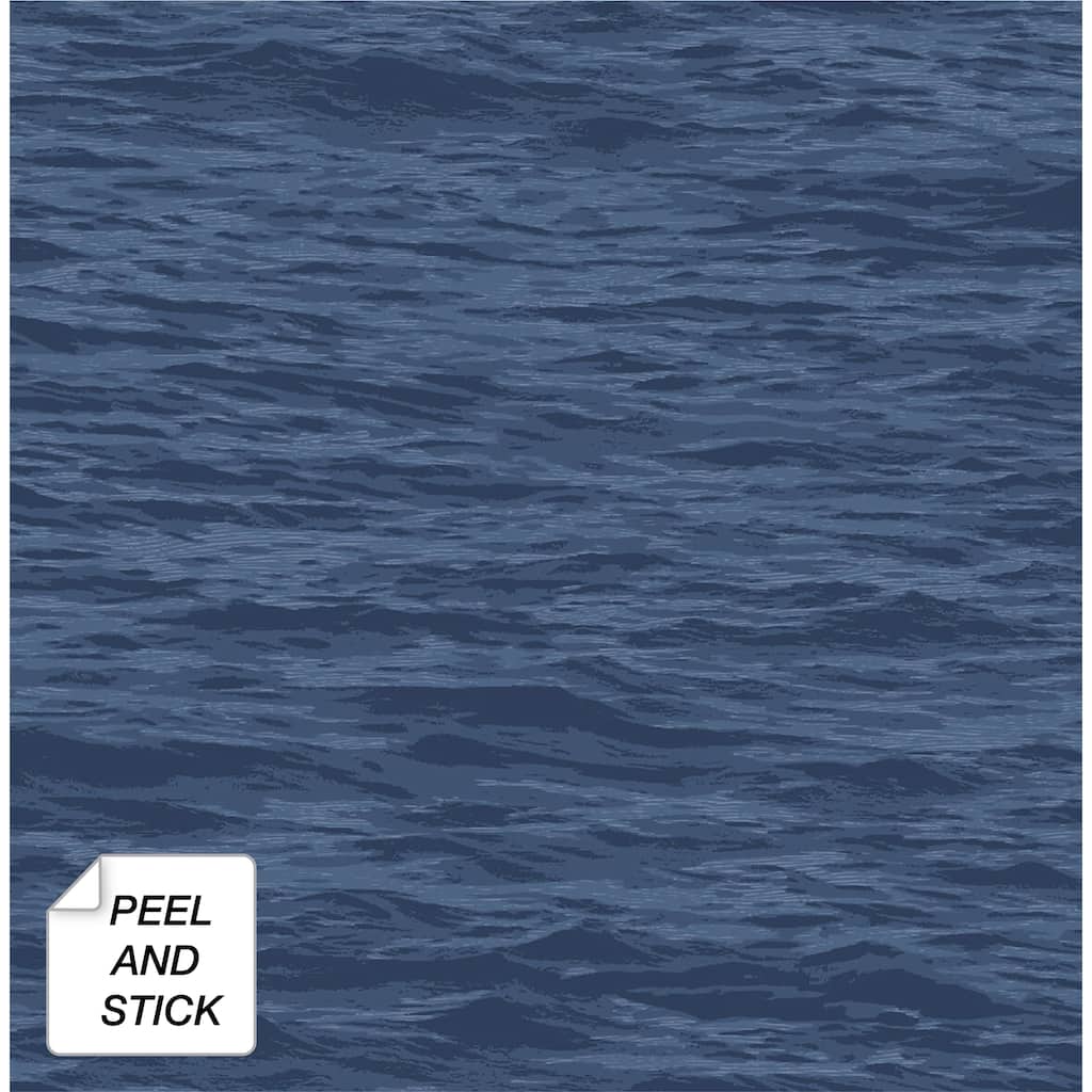 NextWall Serene Sea Peel and Stick Removabale Wallpaper