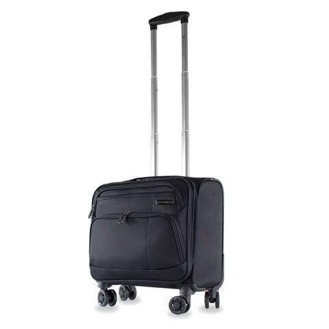 American Green Travel Carry On 17-inch Laptop Spinner Briefcase