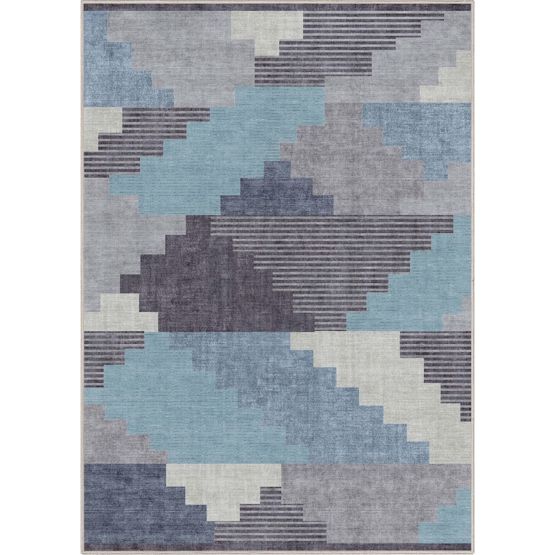 Well Woven Apollo Portsmouth Southwestern Machine Washable Area Rug
