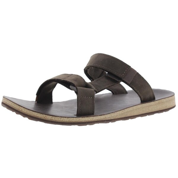 teva men's universal slide leather sandal