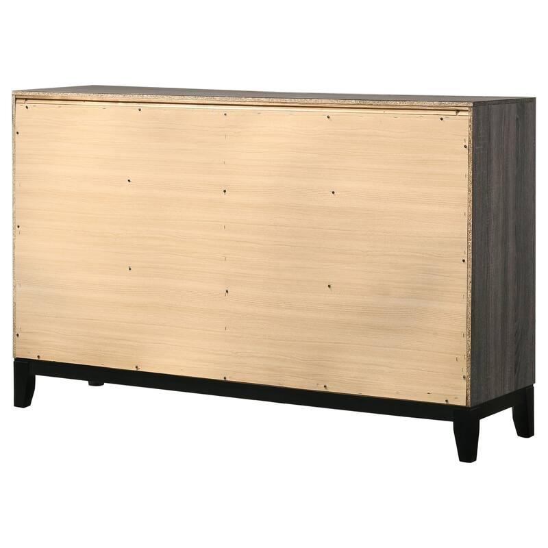 Cabrillo Grey Oak 6-drawer Dresser
