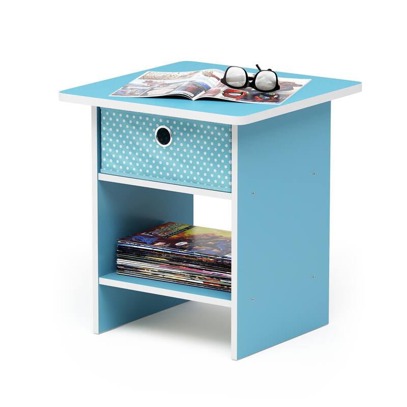 Porch & Den Cooper Square End Table/ Nightstand with Bin Drawer