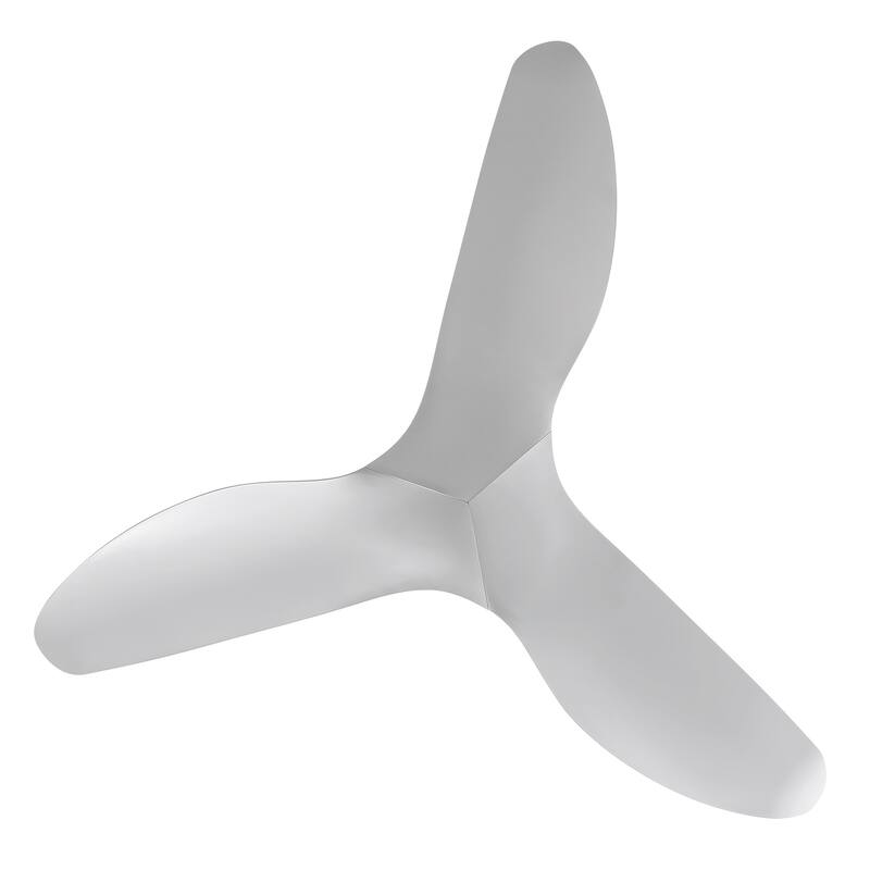 38'' Downrod Ceiling Fan No Light with Remote Reversible DC 6 Speeds Timer Fan