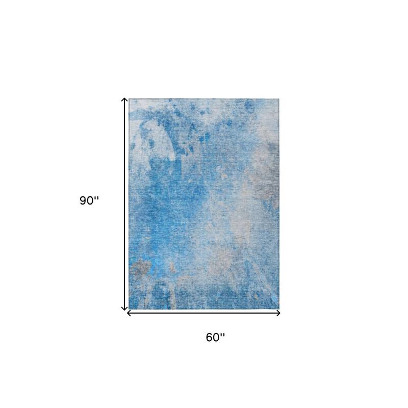 Alto Contemporary Abstract Weather Resistant Timeless Fusion Outdoor Rug