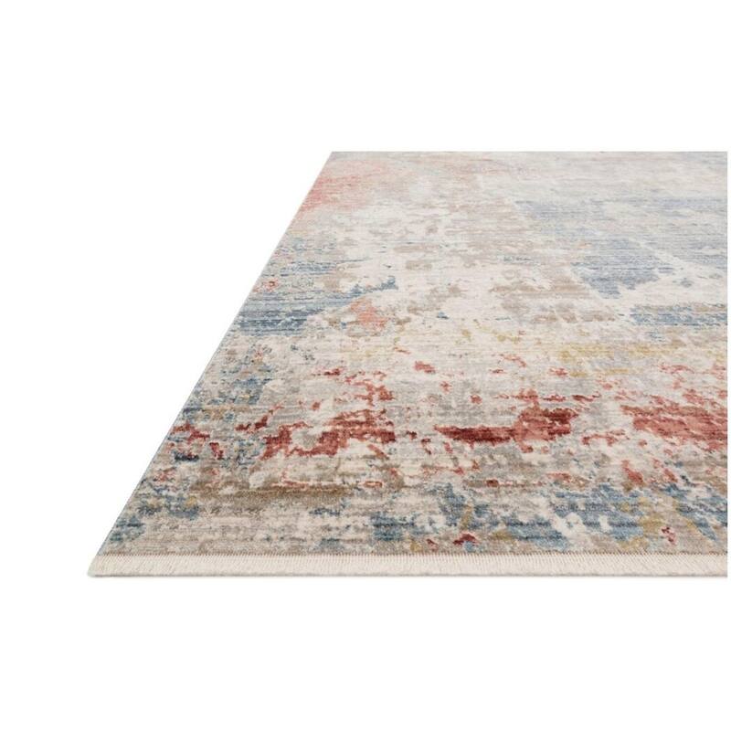Alexander Home Nichole Collection Distressed Area Rug