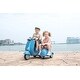 preview thumbnail 52 of 67, 6V Licensed Vespa Scooter Motorcycle with Side Car for Kids - Classic Design & Safe Fun