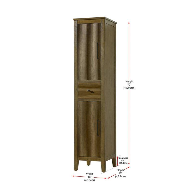 Kensington 16-28 Inch Bath Storage Cabinet