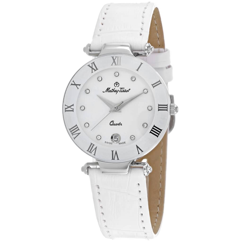 Mathey Tissot Women's Coupole White Dial Watch - K234MA - One Size