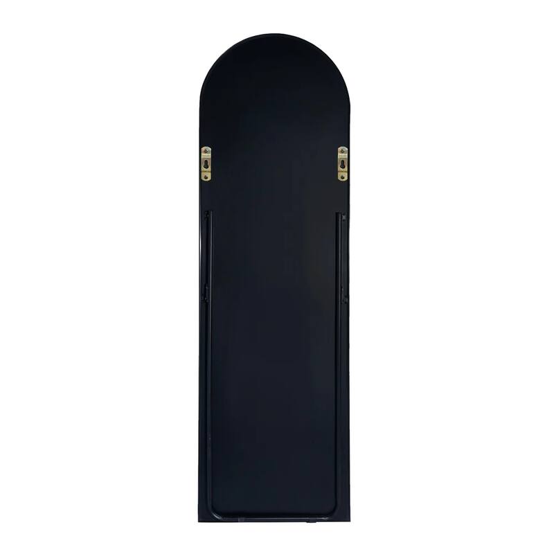 65'' x 22'' Aluminium Alloy Arch Full Length Mirror with Stand