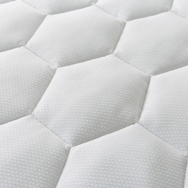 Royal Velvet Honeycomb Soft Knit Mattress Topper - White