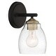 preview thumbnail 2 of 0, Minka Lavery 2431 Winsley 10" Tall Vantage Bathroom Sconce with Seedy