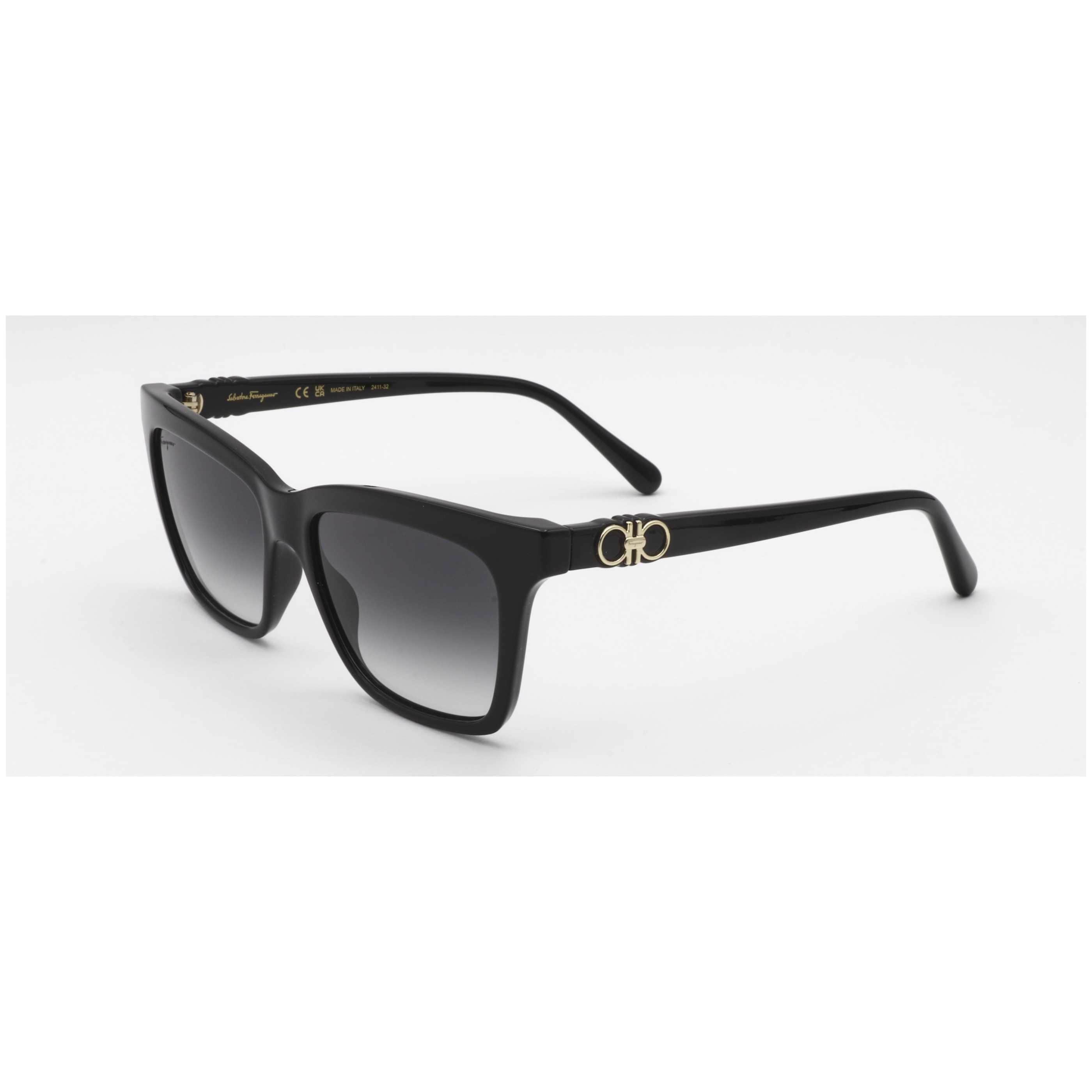 Ferragamo Women's 55mm Black Sunglasses SF1027S-001-55
