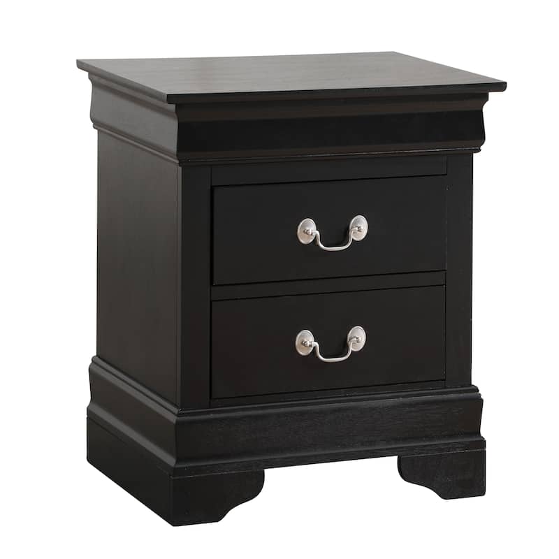 Lewis 2-drawer Wood Nightstand
