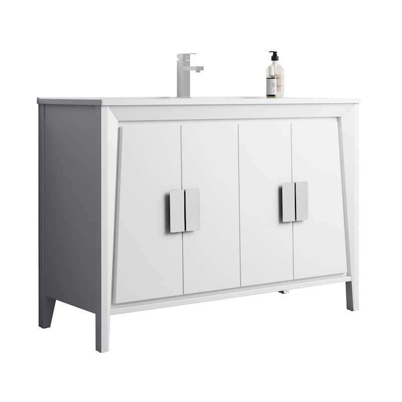 Fine Fixtures Imperial Collection Bathroom Vanity Cabinet Set,