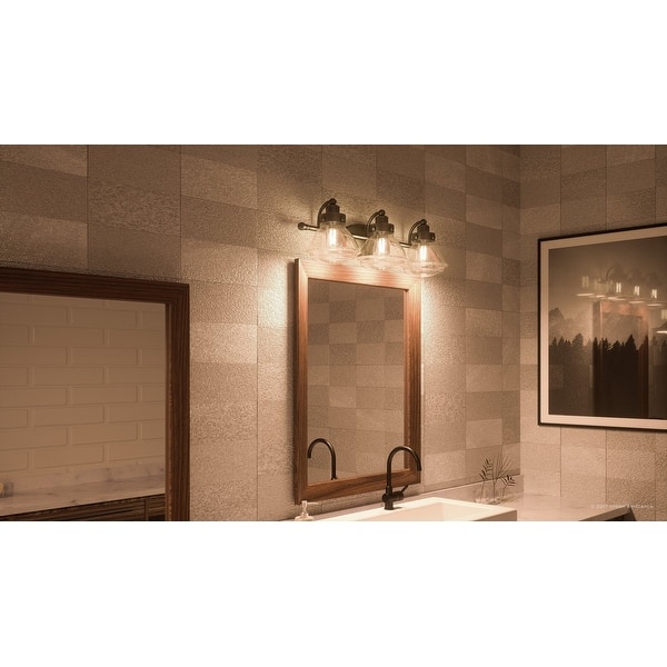 Shop Luxury Transitional Bathroom Vanity Light 8 H X 25 W With