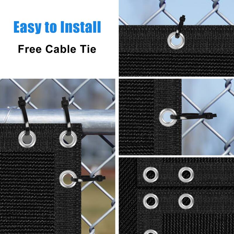 Privacy Screen Fence Fencing Mesh Shade Net Cover for Wall Garden Yard Backyard