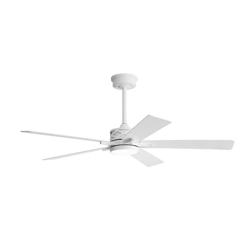 MLiAN 52" & 60" & 72" 5-Blades DC Motor Indoor Smart Ceiling Fan with Light & Remote