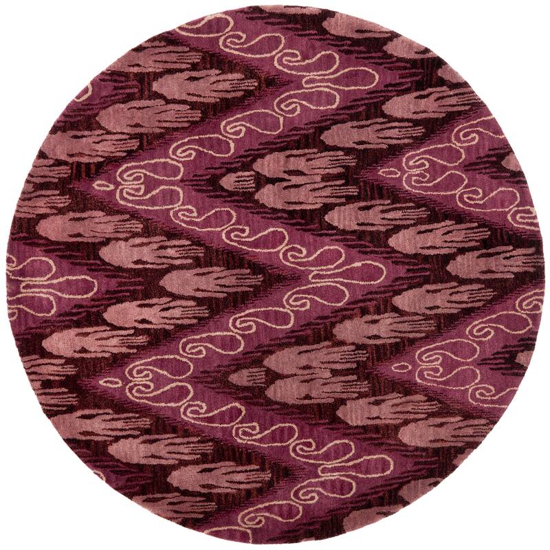 SAFAVIEH Handmade Ikat Ansley Modern Wool Rug