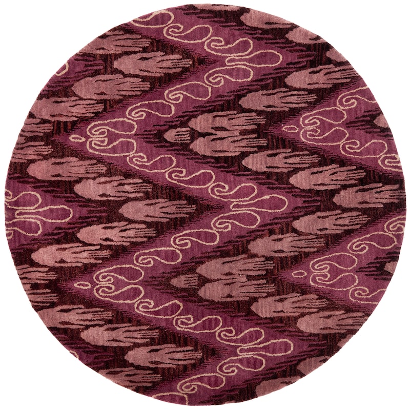 SAFAVIEH Handmade Ikat Domna Modern Wool Rug