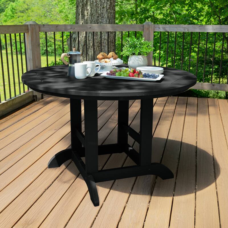 HIGHWOOD 48" Round Dining Height Outdoor Table