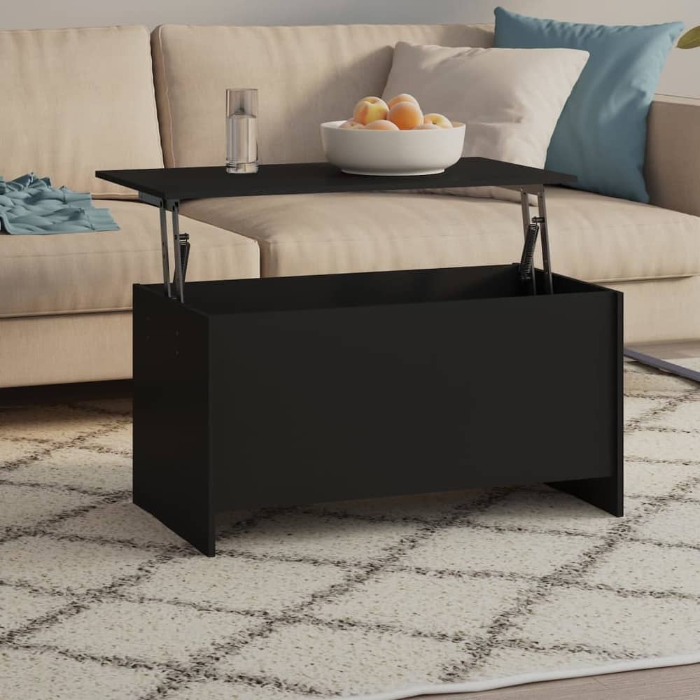 vidaXL Coffee Table Lift Top End Table Accent Side Sofa Table Engineered Wood - 40.2"x21.9"x20.7"