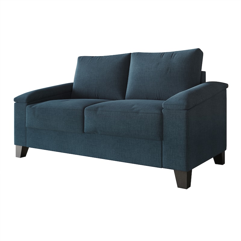 CraftPorch Simple Style Linen Upholstered Loveseat