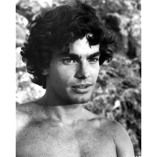 Film still of Peter Gallagher bare-chested outdoors Photo Print - Bed