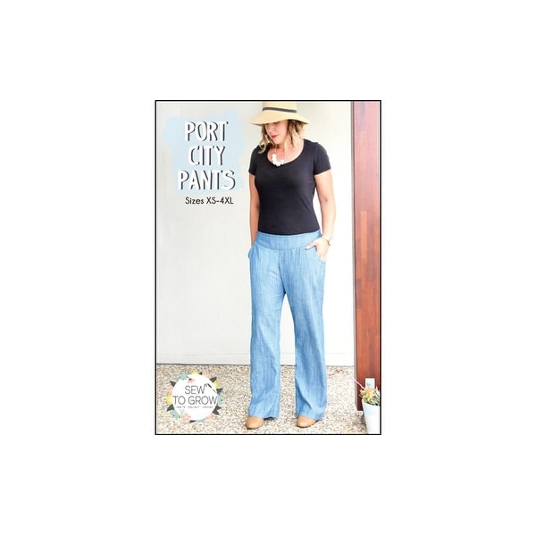 Sew to Grow Port City Pants XS-4XL Ptrn