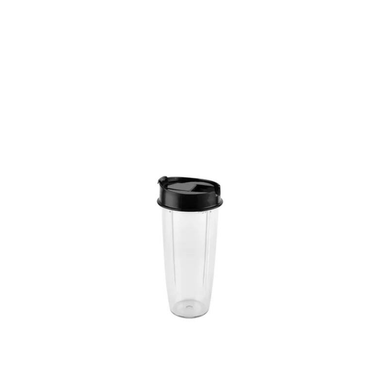 Single Serve Blender,16 oz Black,with one Travel Lid Bed Bath