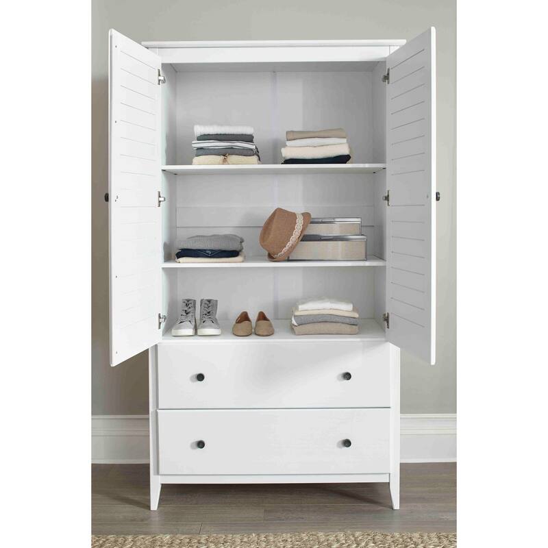 Grain Wood Furniture Greenport 2-door Armoire