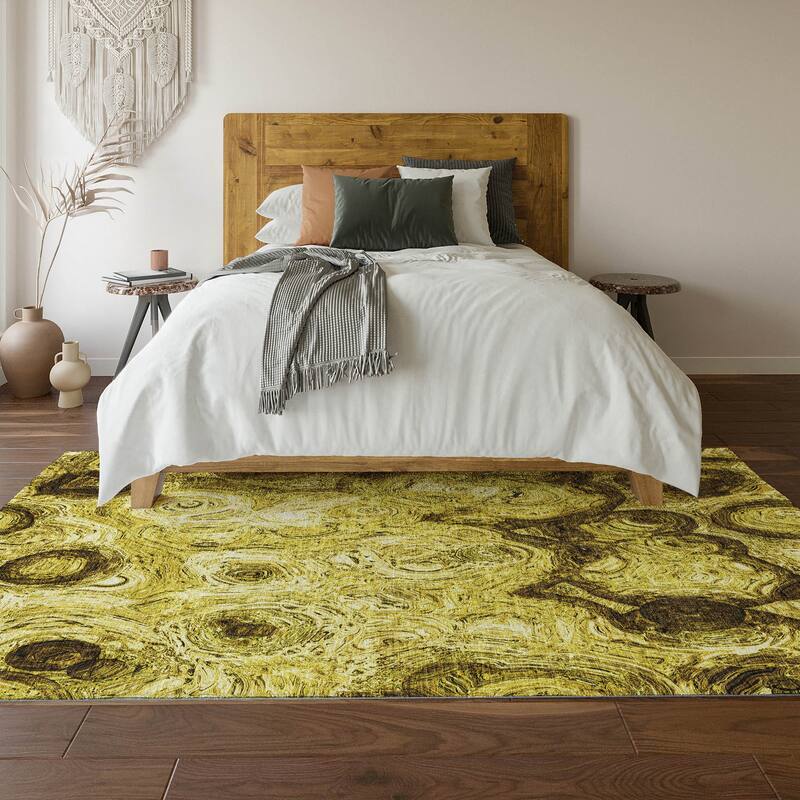 Premium Washable Super Soft Abstract Modern Mayfield Rug