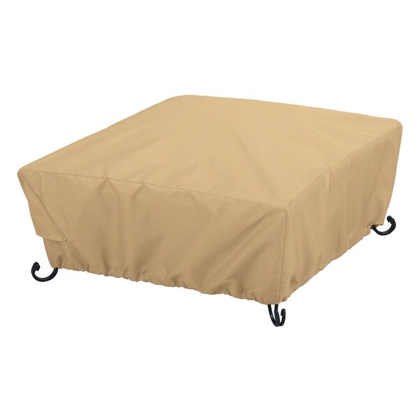 Classic Accessories Terrazzo® Full Coverage Square Fire Pit Cover, Small. Opens flyout.