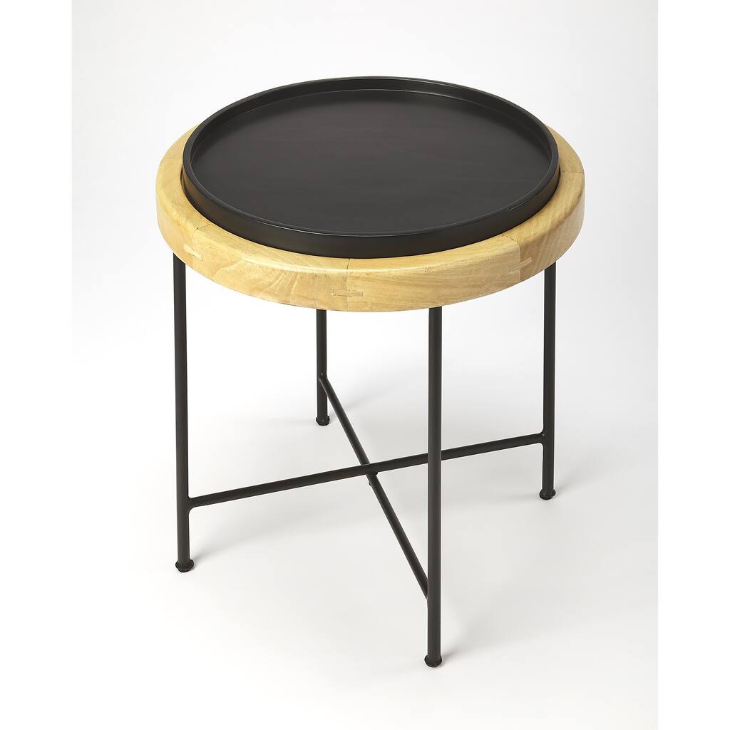 Butler rochester Wood & Metal Accent Table