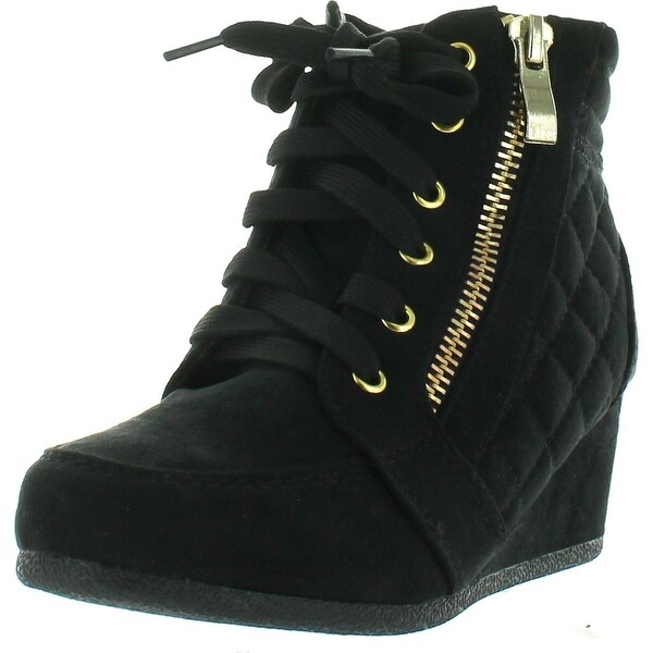 black high top shoes for girls