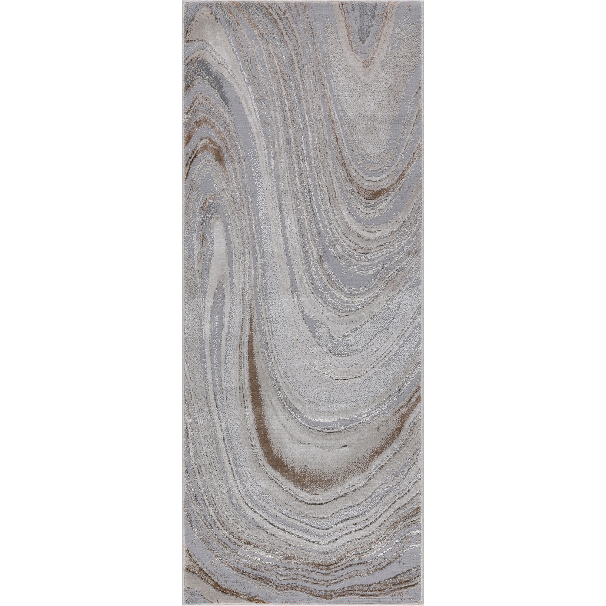 MDA Rugs Nevada Collection Abstract Marble Area Rug