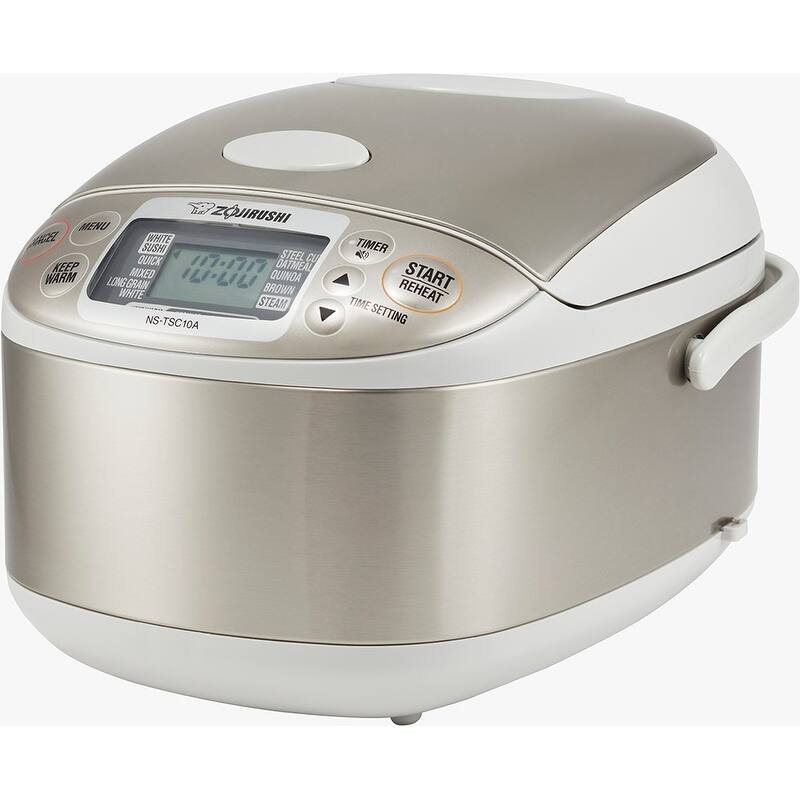 Zojirushi Micom Rice Cooker Stainless Gray - 5.5 Cup / 1.0 Liters - Grey