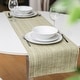 preview thumbnail 7 of 6, Fabstyles Casual Classic Extra Thick Cotton Table Runner Handmade