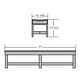 preview thumbnail 2 of 47, Sequoia Commercial Grade Weldon 6ft Backless Picnic Bench