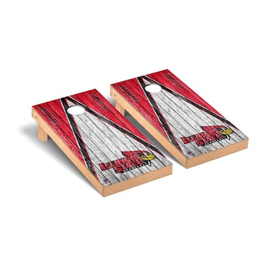 Illinois State Redbirds Triangle Cornhole Board Set