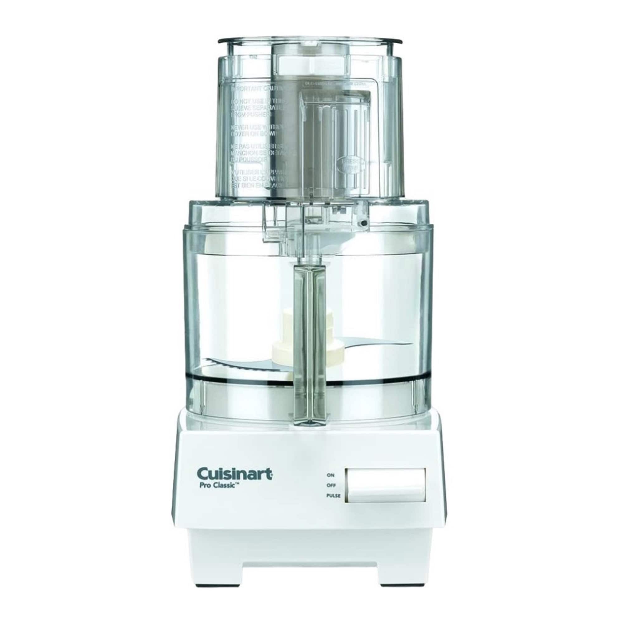 Custom 14-Cup Food Processor + Extra Thick Slicing Disk (White), Cuisinart