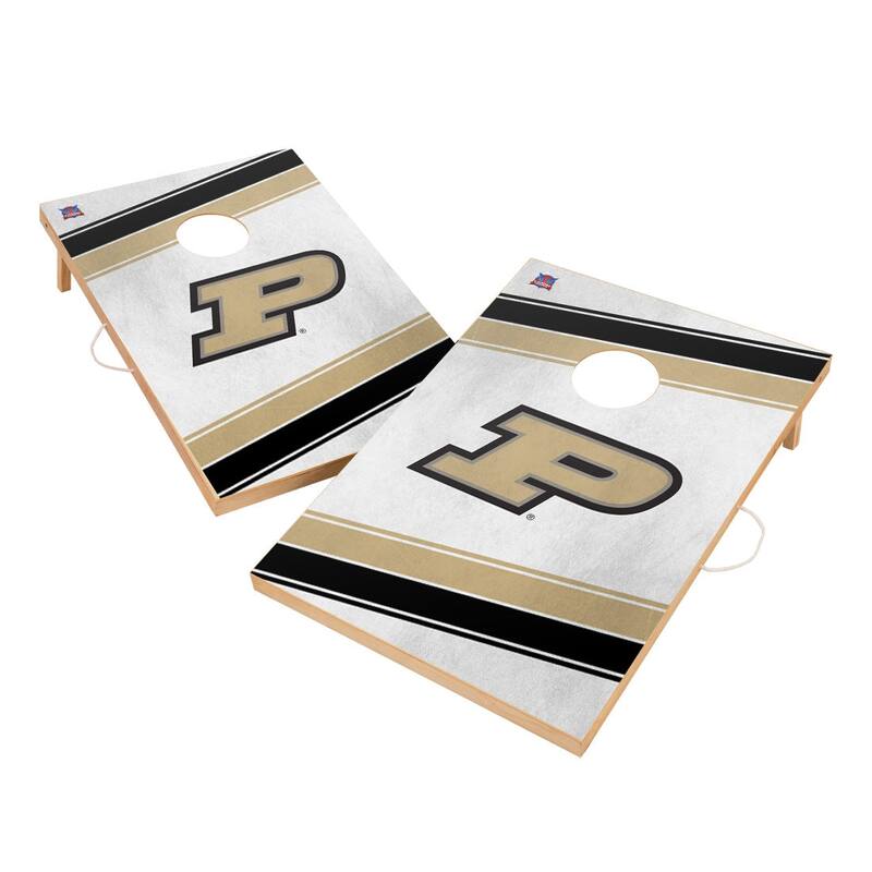 Purdue University Boilermakers 2x4 Tailgate Cornhole Boards - Include Carrying Case