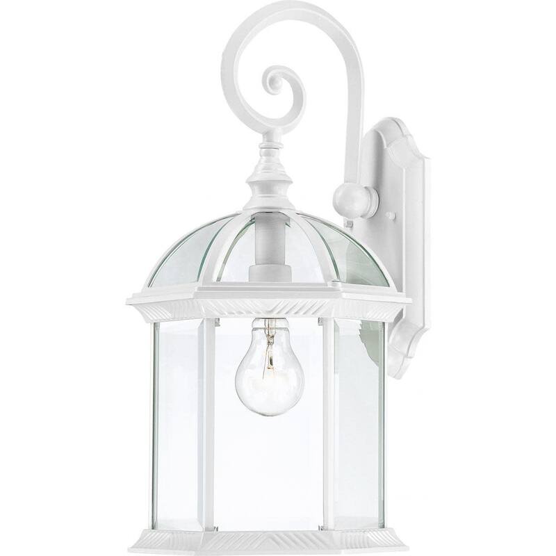 Nuvo Lighting 60/4964 Boxwood Single Light 19" Tall Outdoor Wall - White
